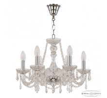 Подвесная люстра Bohemia Ivele Crystal 104 104/6/165 Ni