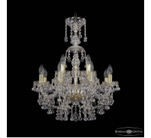 Подвесная люстра Bohemia Ivele Crystal 1409 1409/8+4/195/XL-68 G