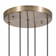 Подвесная люстра Escada 160001 160001/5P Brass