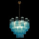 Подвесная люстра Loft it Murano 10580/600 Clear blue