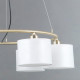 Подвесная люстра ILLUMICO  IL0908-6PSQ-26 AB DS