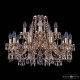 Подвесная люстра Bohemia Ivele Crystal 1403 1403/10+5/240 G M721