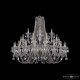 Подвесная люстра Bohemia Ivele Crystal 1402 1402/20+10+5/400 G