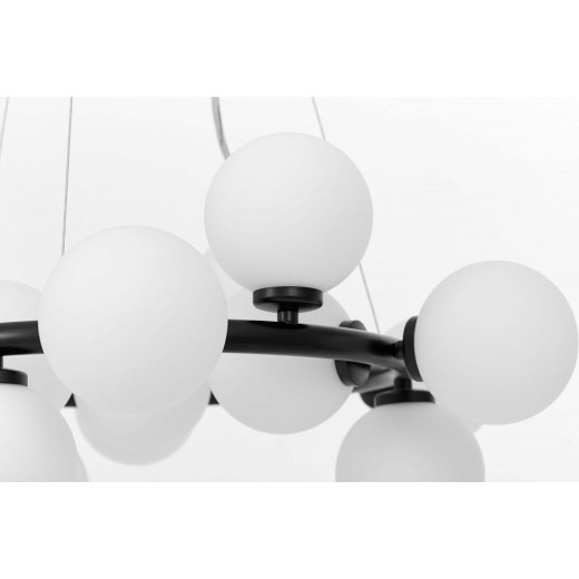 Подвесная люстра LUMINA DECO MARSIADA LDP 6033-15 BK