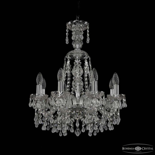 Подвесная люстра Bohemia Ivele Crystal 1410 1410/8/160/XL-60 Ni V0300