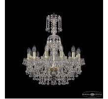 Подвесная люстра Bohemia Ivele Crystal 1409 1409/12/195/XL-68 G