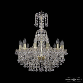 Подвесная люстра Bohemia Ivele Crystal 1409 1409/12/195/XL-68 G