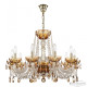 Подвесная люстра Bohemia Ivele Crystal 5402 5402/10/240 G Amber/M-1H K721