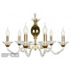 Подвесная люстра iLamp Flo YT2049-6 GD+Cear