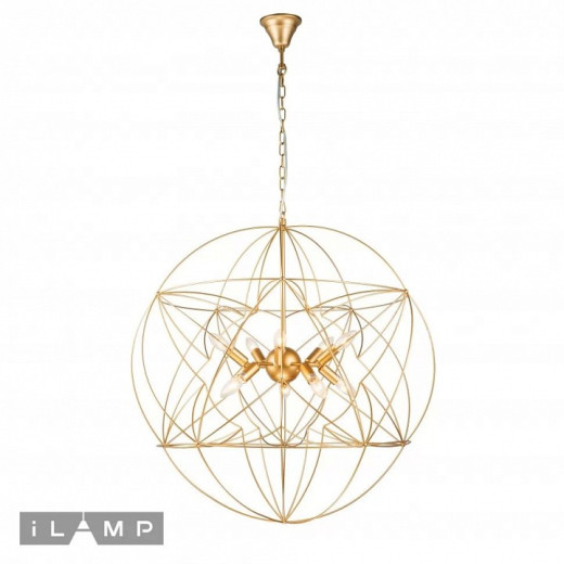 Подвесная люстра iLamp Element 8777-800 GL
