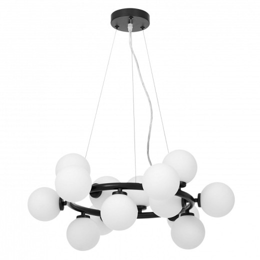 Подвесная люстра LUMINA DECO MARSIADA LDP 6033-15 BK
