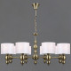 Подвесная люстра ILLUMICO IL0610 IL0610-8PSQ-25AB ELITE