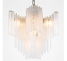 Подвесная люстра Imperiumloft Chandelier Pulsar White Glass 40.2107