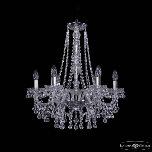 Подвесная люстра Bohemia Ivele Crystal 1409 1409/6/195/h-63 Ni