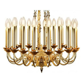 Подвесная люстра iLamp Louvre MD8551-20 GD