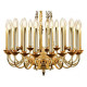 Подвесная люстра iLamp Louvre MD8551-20 GD