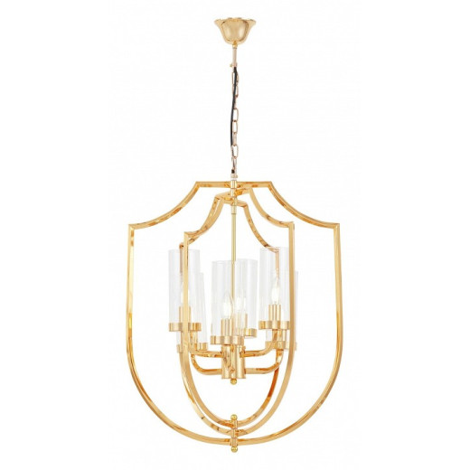 Подвесная люстра LUMINA DECO Trulia LDP 8006-6 F.GD