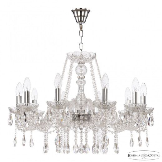 Подвесная люстра Bohemia Ivele Crystal 116 116/10/240 Ni