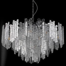 Подвесная люстра iLamp GRAMERCY 670P-16 CR+CL