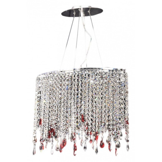 Подвесная люстра LUMINA DECO Aldonea LDP 7051-4 CHR