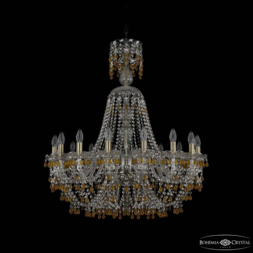 Подвесная люстра Bohemia Ivele Crystal 1410 1410/16/300/XL-95 Pa V1003