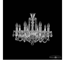 Подвесная люстра Bohemia Ivele Crystal 1402 1402/8/195 Ni Tube
