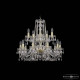 Подвесная люстра Bohemia Ivele Crystal 1402 1402/10+5/240/2d G