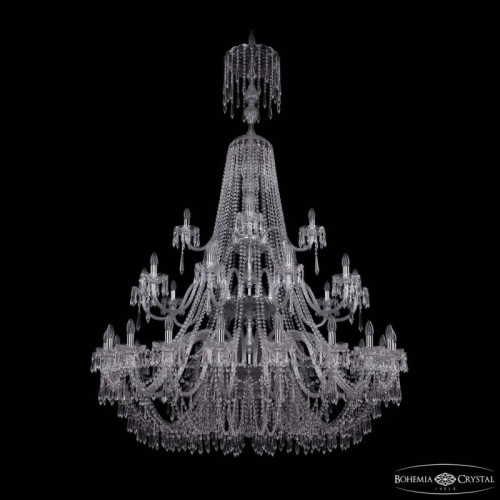 Подвесная люстра Bohemia Ivele Crystal 1403 1403/20+10+5/530/XL-203/3d Ni
