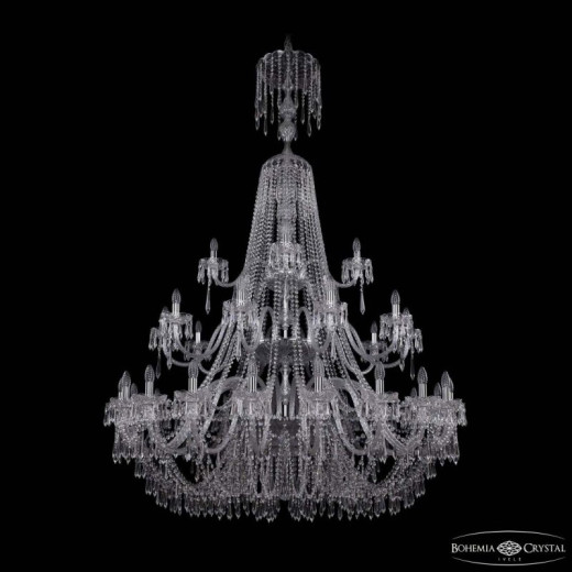 Подвесная люстра Bohemia Ivele Crystal 1403 1403/20+10+5/530/XL-203/3d Ni