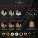 Подвесная люстра Bohemia Ivele Crystal 1403 1403/20+10+5/400/3d G