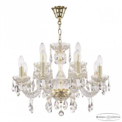 Подвесная люстра Bohemia Ivele Crystal 117 117/8+4/195 G