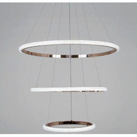 Подвесная люстра  87090-0.4-03 BK+FG