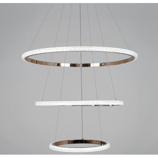 Подвесная люстра  87090-0.4-03 BK+FG