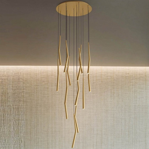 Подвесная люстра Mantra Boomerang 9372+9245 (14L)