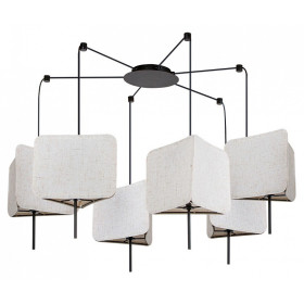 Подвесная люстра Arte Lamp TRIXIE A7084SP-6BK