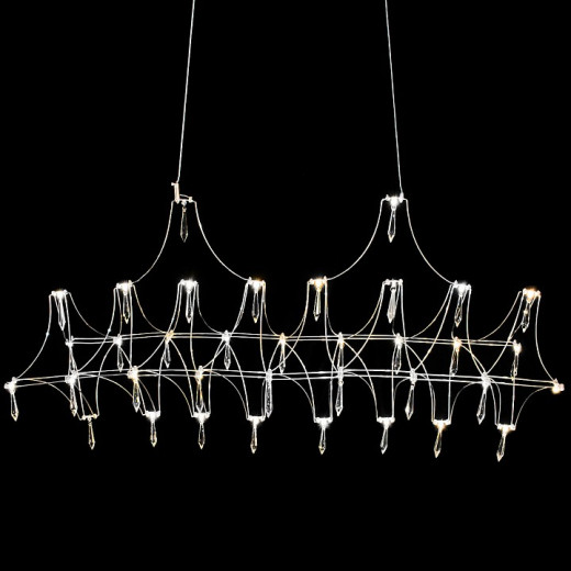 Подвесная люстра ILLUMICO IL0707 IL0707-1200HX-34 Ether