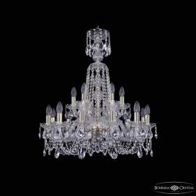 Подвесная люстра Bohemia Ivele Crystal 1402 1402/12+6/240/XL-77 G
