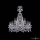 Подвесная люстра Bohemia Ivele Crystal 1402 1402/12+6/240/XL-77 G