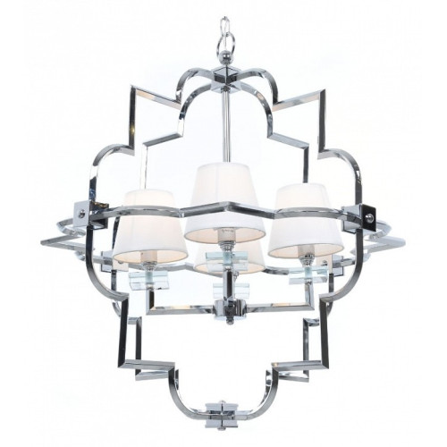 Подвесная люстра LUMINA DECO Baltimore LDP 8020-4 CHR+WT