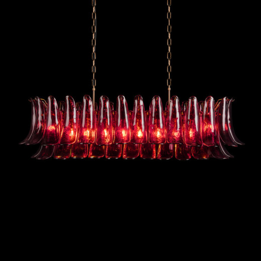 Подвесная люстра Loft it Lilou 10600/1200R Burgundy
