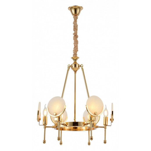 Подвесная люстра LUMINA DECO Montego LDP 8010-6 F.GD
