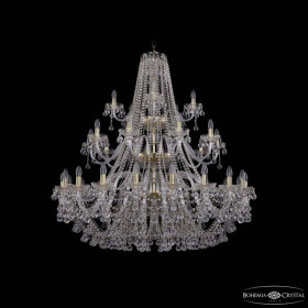 Подвесная люстра Bohemia Ivele Crystal 1409 1409/20+10+5/460/3d G