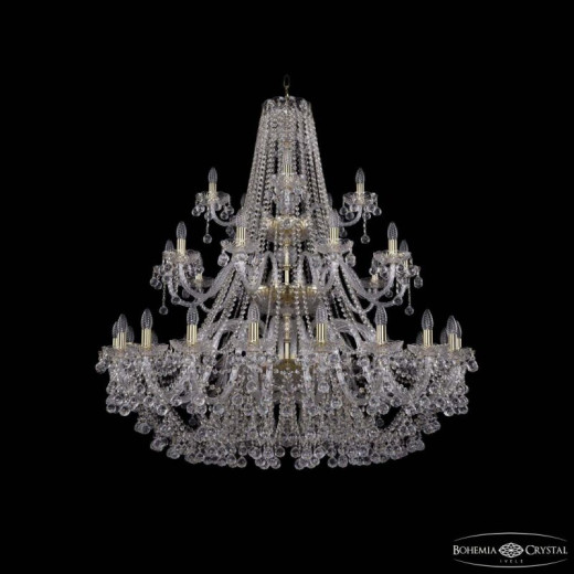 Подвесная люстра Bohemia Ivele Crystal 1409 1409/20+10+5/460/3d G