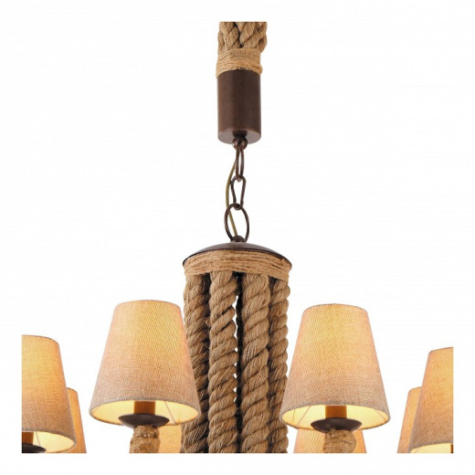 Подвесная люстра Arte Lamp Corda A8958LM-8BR