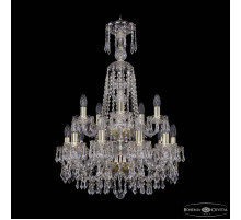 Подвесная люстра Bohemia Ivele Crystal 1403 1403/10+5/195/XL-84/2d G