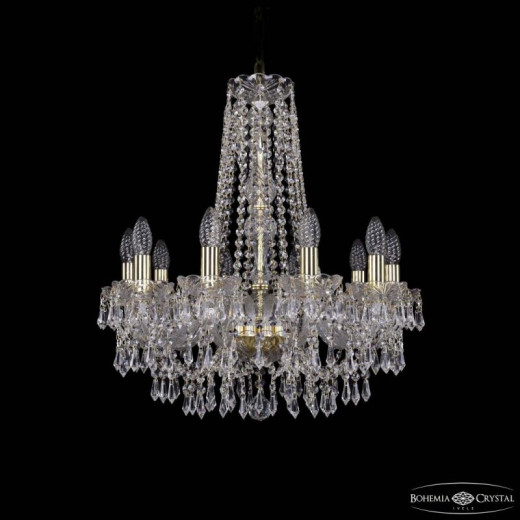 Подвесная люстра Bohemia Ivele Crystal 1403 1403/10/195/h-60 G