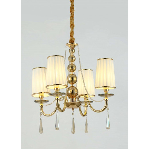 Подвесная люстра LUMINA DECO Fabione LDP 1200-4 F.GD