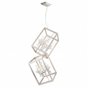 Подвесная люстра Lucia Tucci Inessa INESSA 3850.8 silver