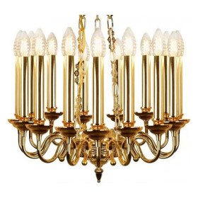 Подвесная люстра iLamp Louvre MD8551-15 GD