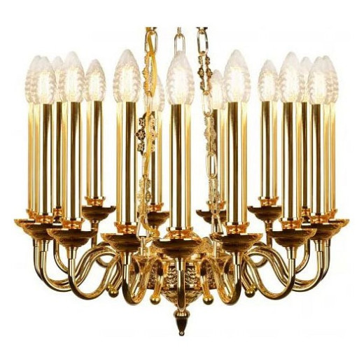 Подвесная люстра iLamp Louvre MD8551-15 GD